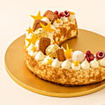 Crescent Moon Lotus Cheese Cake 6 Inches