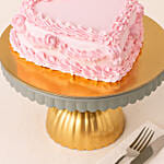 Heart Shape Designer Cake Chocolate