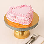 Heart Shape Designer Cake Red Velvet