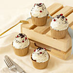 Vanilla Cupcakes 4 Pcs