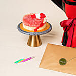 Red Roses N Chocolate Cake Surprise Combo