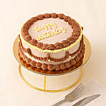 Rose & Lychee Birthday Cake 6 Inches