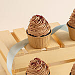 Chocolate Cupcakes Set of 4