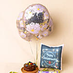 Anniversary Surprise Gift Arrangement