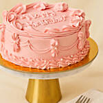 Birthday Celebration Strawberry Cake 6 Inches