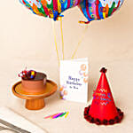Birthday Wishes Gift Arrangement