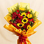 Lovely Mixed Flowers Bunch