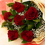 Beautiful Love Bouquet of Red Roses