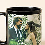 Classic Black Personalised Mug
