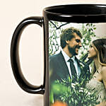 Classic Black Personalised Mug