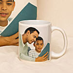 Cuddly personalized cushion and coffee mug
