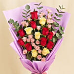 Exotic Mixed Flowers Bunch