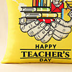 Imparting Knowledge Teachers Day Cushion