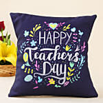 Teachers Day Greetings Cushion