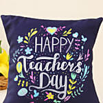 Teachers Day Greetings Cushion