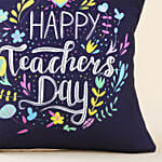 Teachers Day Greetings Cushion