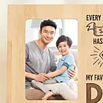 My Dad Is Superhero Personalised Fathers Day Photo Frame