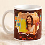 Personalised Deepavali White Ceramic Mug