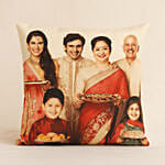 Personalised Happy Family Cushion