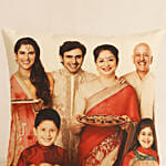 Personalised Happy Family Cushion