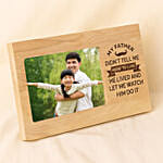Personalised Photo Frame for Dad – Cherish Your Favourite Memory