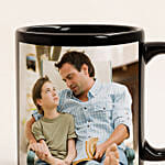 Personalized Black Coffee Mug