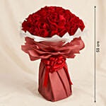 Premium 50 Red Roses Bouquet