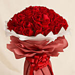 Premium 50 Red Roses Bouquet