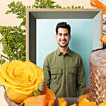 Personalised Frame and Roses