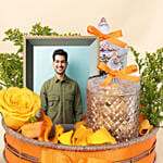 Personalised Frame and Roses