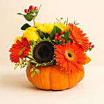 Halloween Assorted Flowers Arrangement