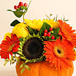Halloween Assorted Flowers Arrangement