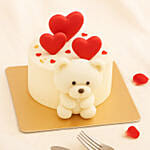 Adorable Teddy Bear Chocolate Cake