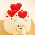 Adorable Teddy Bear Chocolate Cake