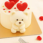 Adorable Teddy Bear Chocolate Cake