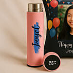 Personalised Cushion and Bottle with Perfume