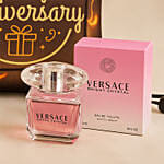 Personalised LED Lamp with Cushion and Perfume