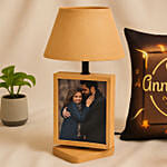 Personalised LED Lamp with Cushion and Perfume