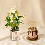 With Cake
