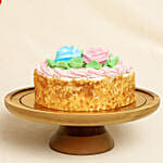 Roses Bouquet & Mini Cheese Cake