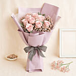 Beautiful Pink Roses Bouquet