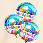 Bouquet of 3 Happy Birthday Balloon