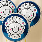 Bouquet of 3 Its Boy Balloon
