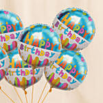 Bouquet of 6 Birthday Balloon