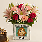 Personalise Your Ghibli Birthday Flowers And Cake