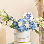 Baby Boy Celebration Flowers Box
