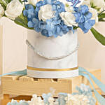 Baby Boy Celebration Flowers Box