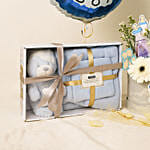 Its a Baby Boy Flower gift set