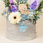 Its a Baby Boy Flowers Box