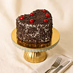 Heart Shape Blackforest Cake